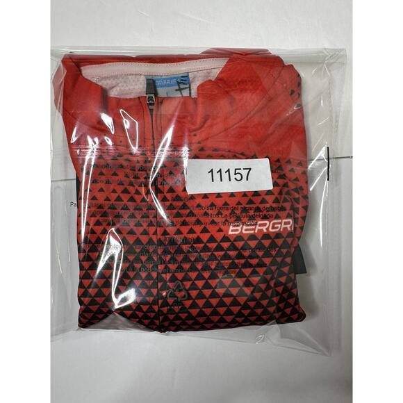 NWT BERGRISAR Men's Cycling Jerseys Short Sleeves Bike Shirt Sz Large - Picture 12 of 12